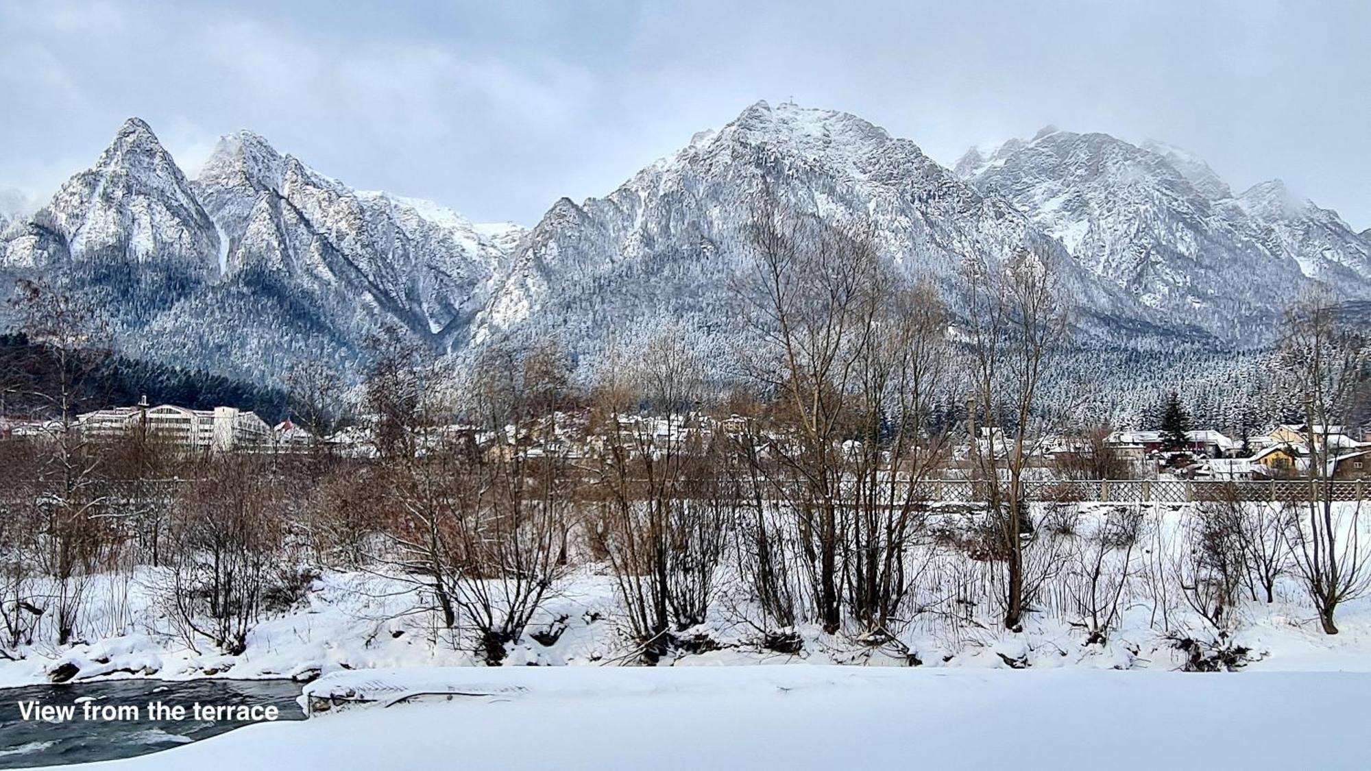 Cozy Riverfront Apartments With Garden And Mountain View Buşteni Exteriér fotografie